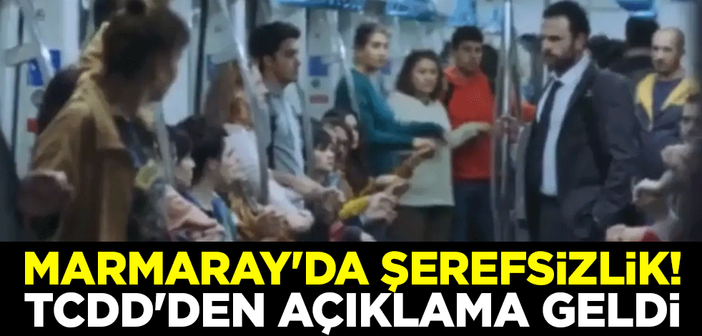 TCDD'den "Marmaray'da çekilen reklam filmi" hakkında açıklama