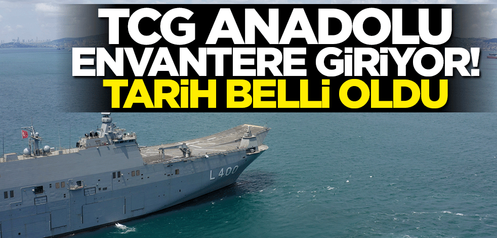 "TCG ANADOLU" için düzenlenecek törenin tarihi belli oldu
