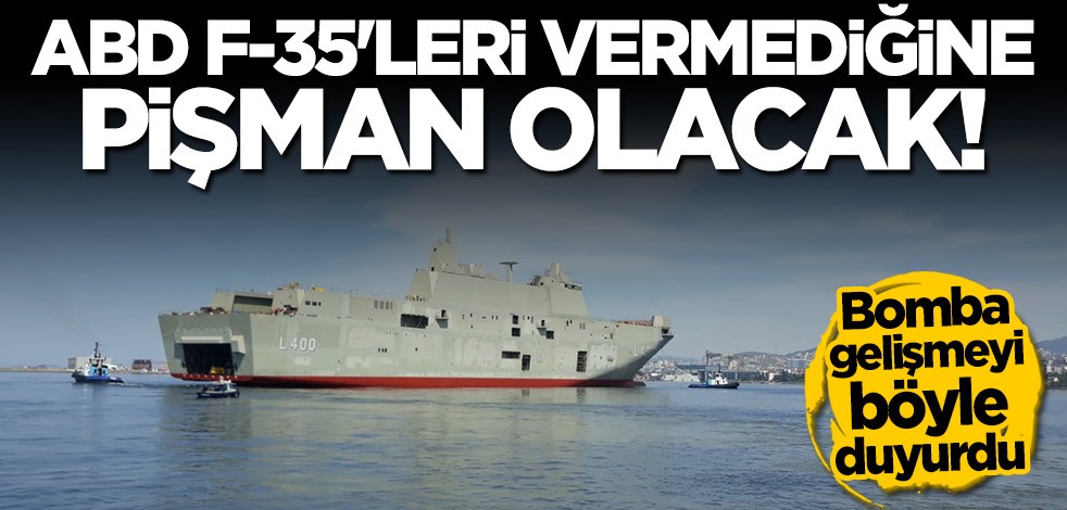 TCG Anadolu'ya katlanır kanatlı SİHA'lar geliyor!