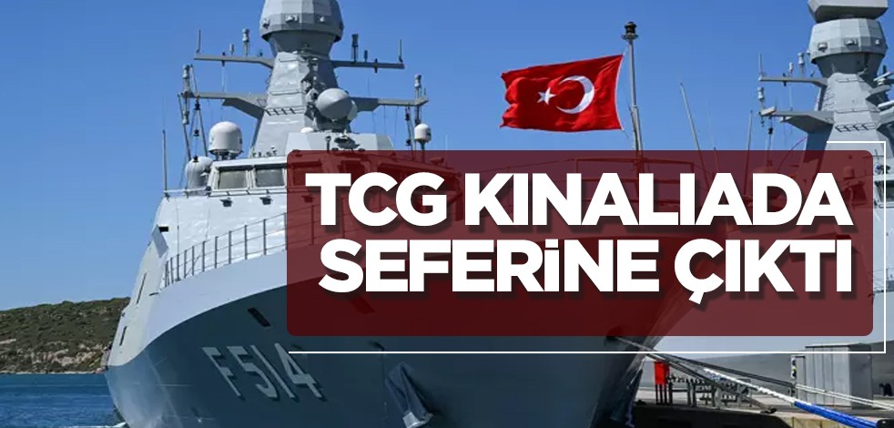 TCG Kınalıada, Japonya seferine çıktı: Zorlu yolculuğu tam 4,5 ay sürecek! En yeni Türk korveti