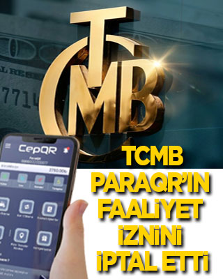 TCMB, ParaQR’ın faaliyet iznini iptal etti
