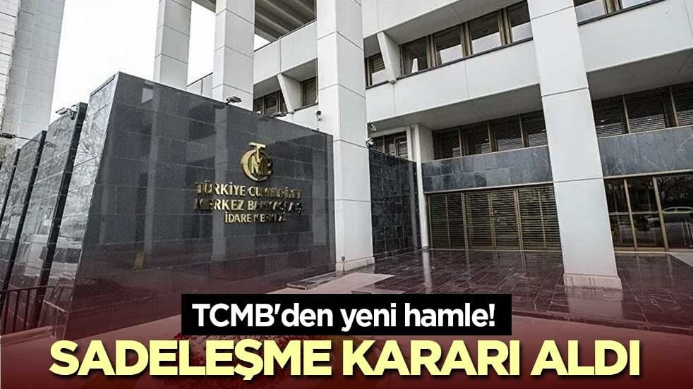 TCMB'den yeni hamle! Sadeleşme kararı aldı