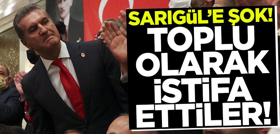 TDP Genel Başkanı Mustafa Sarıgül'e şok! Toplu istifa ettiler