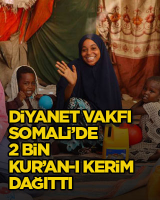 TDV, Somali’de 2 bin Kur’an-ı Kerim dağıttı