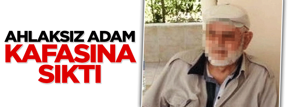 Tecavüzle suçlanan yaşlı adam kafasına sıktı
