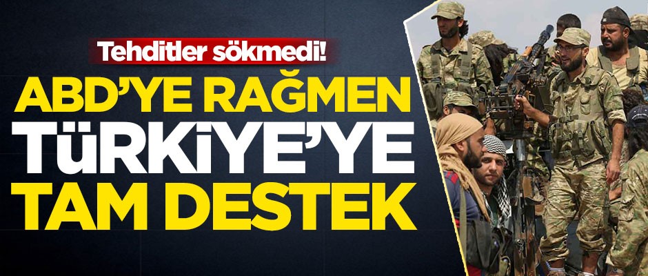 Tehditler sökmedi! ABD’ye rağmen Türkiye’ye tam destek