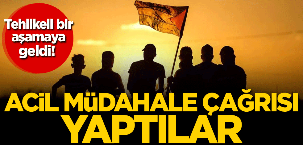 Tehlikeli bir aşamaya geldi! Acil müdahale çağrısı yaptılar