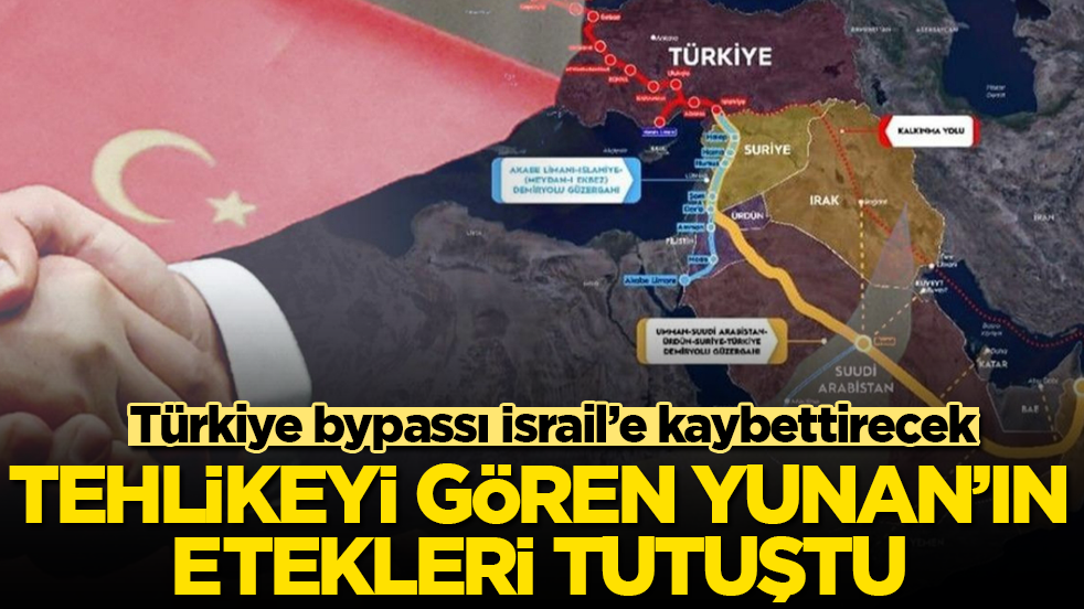 Tehlikeyi gören Yunanistan’ın etekleri tutuştu: Türkiye bypassı İsrail’e kaybettirecek