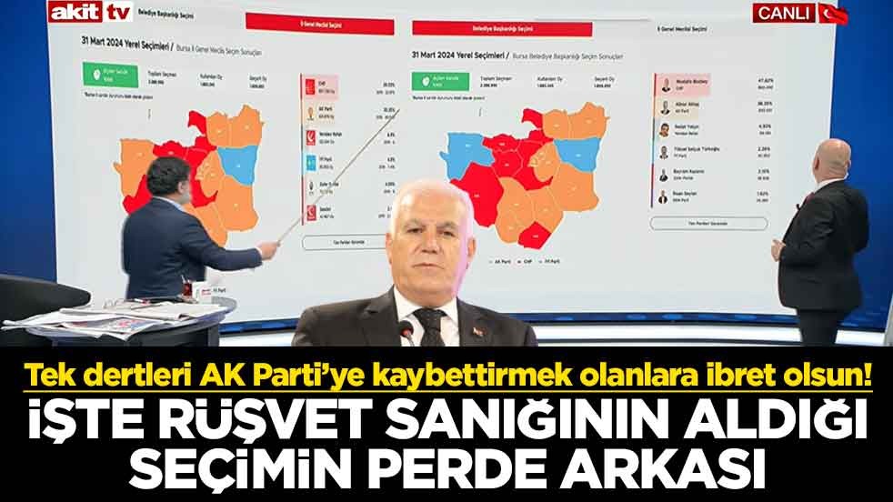 Tek dertleri AK Parti’ye kaybettirmek olanlara ibret olsun! İşte rüşvet sanığının aldığı seçimin perde arkası