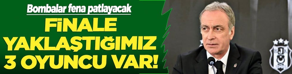 Tek tek sıraladı... Önder Özen'den transfer müjdesi: Finale yaklaştığımız 3 oyuncu var