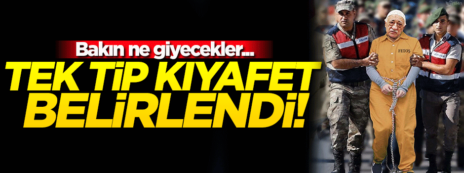 Tek tip kıyafet belirlendi! İşte detaylar...