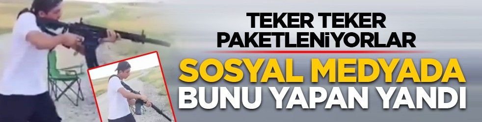 Teker teker paketleniyorlar: Sosyal medyada bunu yapan yandı