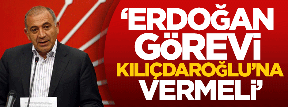 Tekin: Erdoğan görevi Kılıçdaroğlu'na vermeli