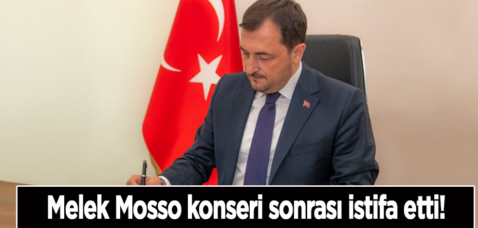 Tekirdağ Süleymanpaşa Belediye Başkanı Melek Mosso konseri sonrası görevinden istifa etti! Gündem olmuştu