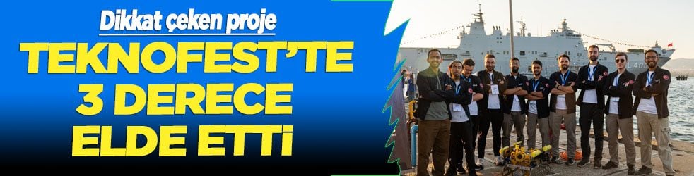 33 ülkeden 175 gencin geliştirdiği projeler TEKNOFEST’te 3 derece elde etti