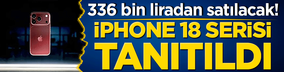Teknoloji devi Apple’dan dudak uçuklatan fiyatlar! İlk katlanabilir model iPhone Duo ve iPhone 18 Pro serisi tanıtıldı!