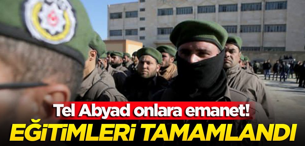 Tel Abyad onlara emanet! Eğitimleri tamamlandı