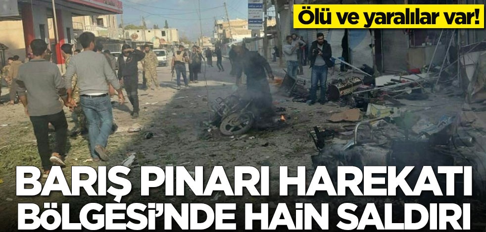 Tel Abyad'da bombalı saldırı! Çok sayıda ölü ve yaralı var