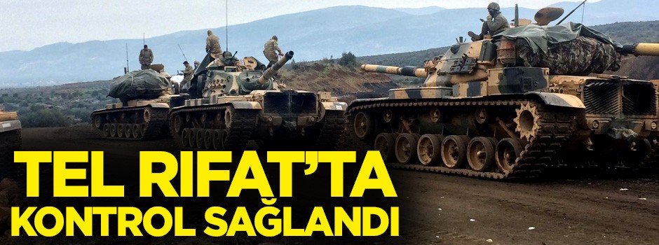 Tel Rıfat’ta kontrol sağlandı