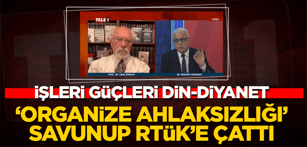 Tele1 GYY Merdan Yanardağ RTÜK'ü hedef gösterdi