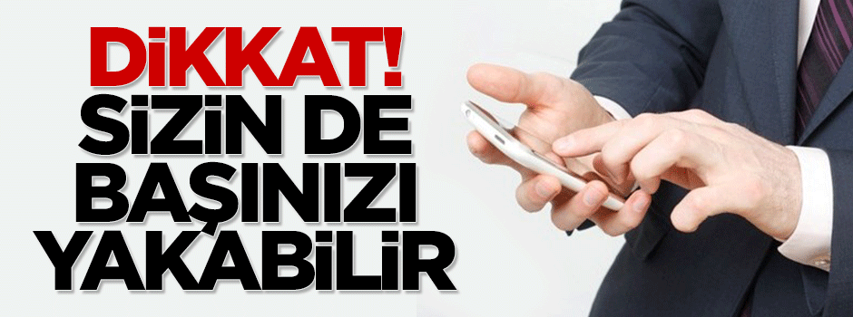 Telefona gelen mesajla dolandırıldı