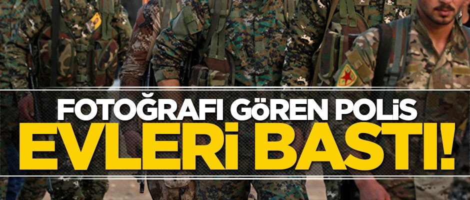 Telefondaki fotoğrafı gören polis, evlere baskın düzenledi!