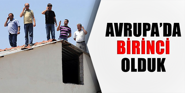 Telefonla konuşmada Avrupa birincisiyiz!