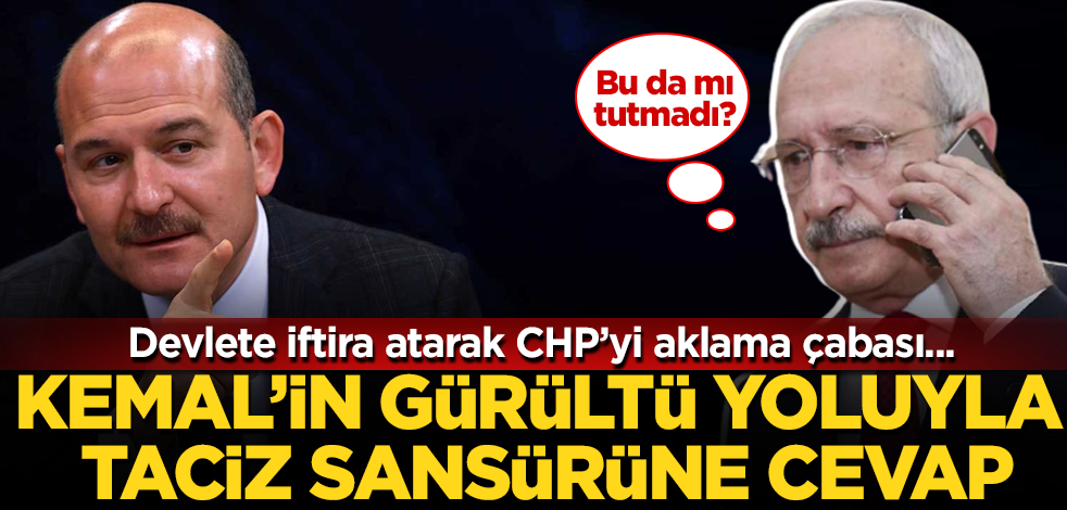 'Telefonlarım dinleniyor' diyen Kılıçdaroğlu'na Bakan Soylu'dan cevap