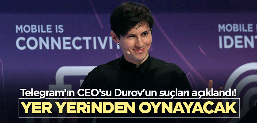 Telegram’ın CEO’su Durov'un suçları açıklandı! Yer yerinden oynayacak