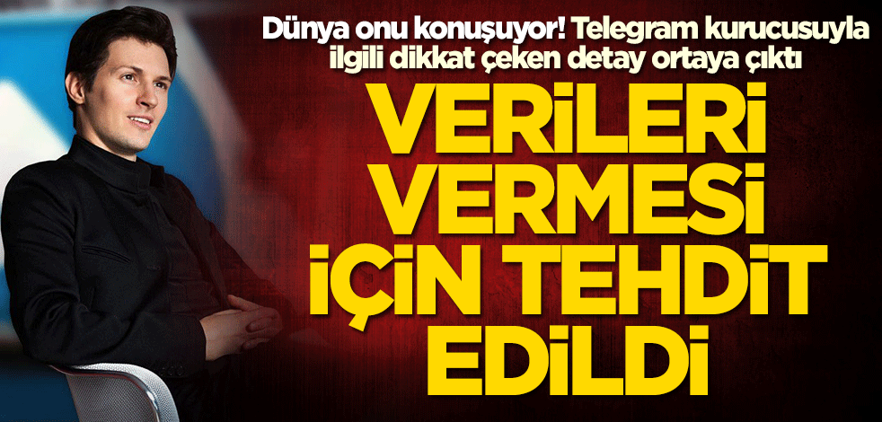 Telegram'ın kurucusu olan Pavel Durov'la ilgili şok gerçek! Tehdit edildi