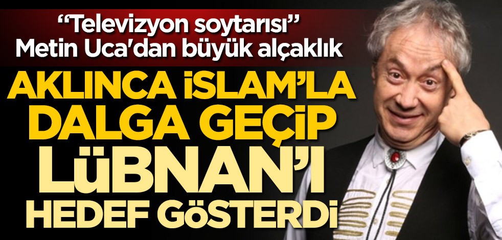 "Televizyon soytarısı" Metin Uca'dan büyük alçaklık! Sanayi ve Teknoloji Bakanı Mustafa Varank üzerinden aklınca İslam'la dalga geçip Lübnan'ı hedef gösterdi