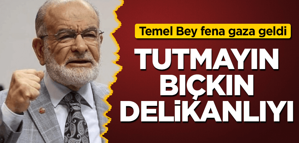 Temel Karamollaoğlu fena gaza geldi