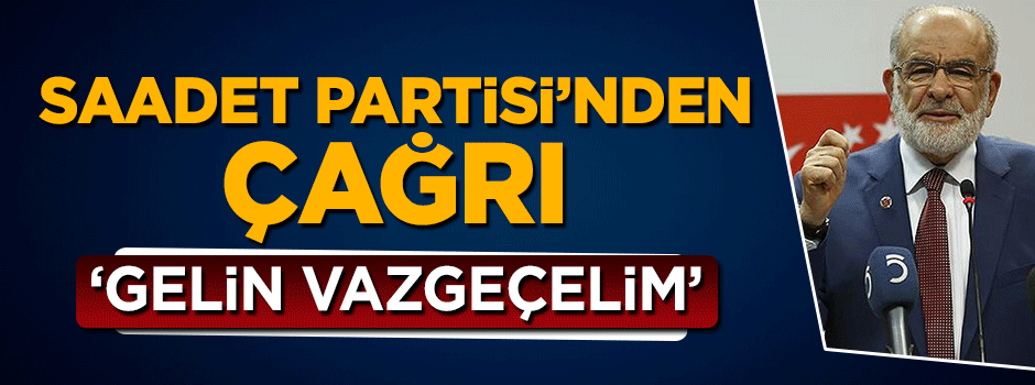 Temel Karamollaoğlu: Gelin Avrupa Birliği'nden vazgeçelim