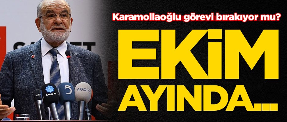 Temel Karamollaoğlu görevi bırakıyor mu? Ekim ayında...