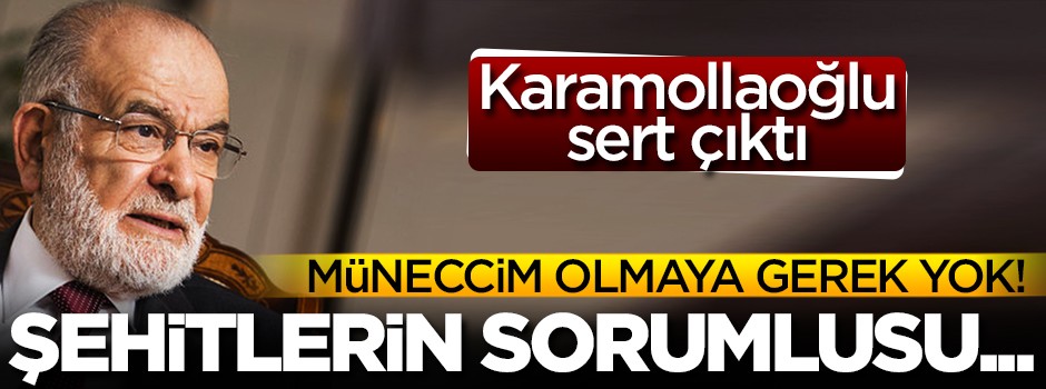 Temel Karamollaoğlu: Şehitlerin sorumlusu ABD'dir