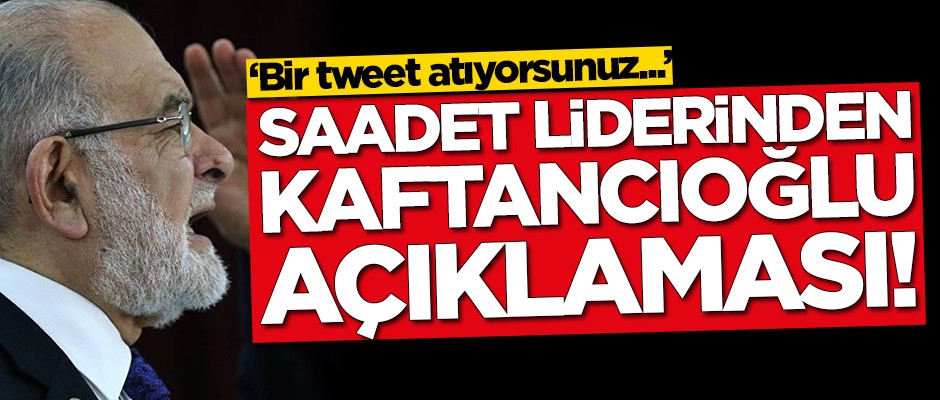 Temel Karamollaoğlu'ndan Canan Kaftancıoğlu açıklaması!