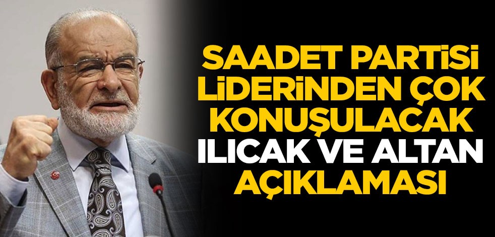 Temel Karamollaoğlu'ndan çok konuşulacak Nazlı Ilıcak ve Ahmet Altan açıklaması