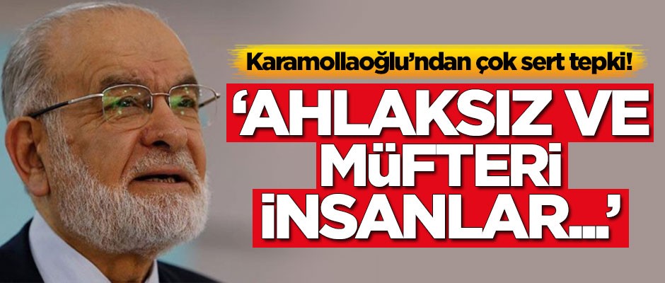 Temel Karamollaoğlu'ndan çok sert tepki!
