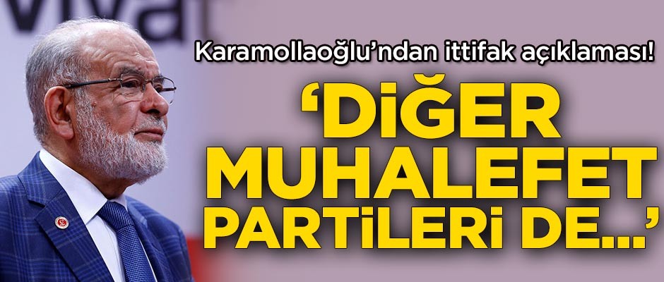 Temel Karamollaoğlu'ndan flaş ittifak açıklaması!