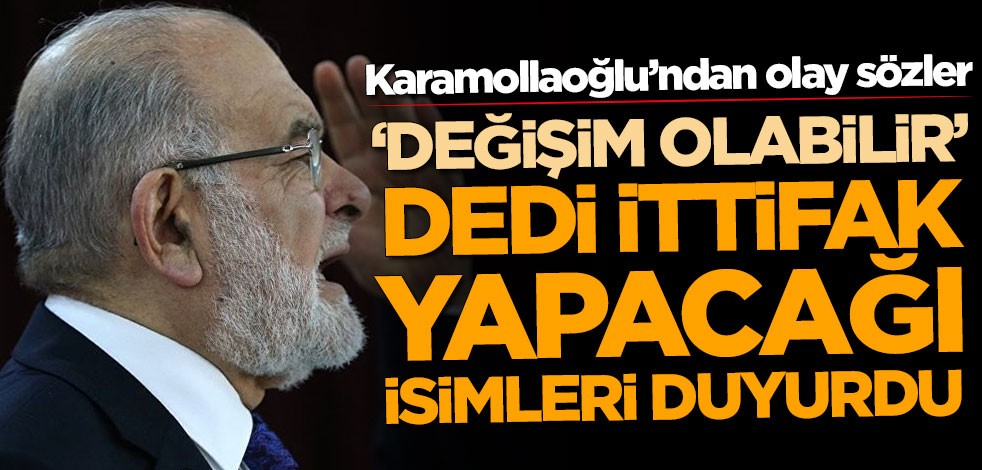 Temel Karamollaoğlu'ndan olay ittifak açıklaması
