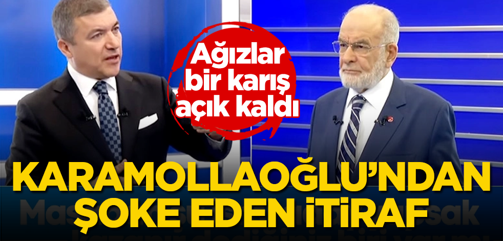 Temel Karamollaoğlu'ndan şoke eden itiraf! Ağızlar bir karış açık kaldı