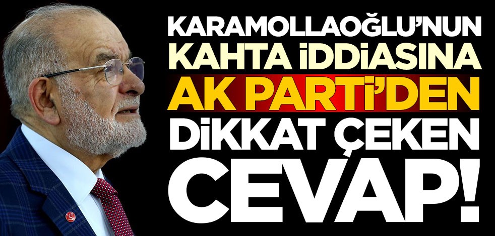 Temel Karamollaoğlu'nun Kahta iddiasına AK Parti'den cevap!
