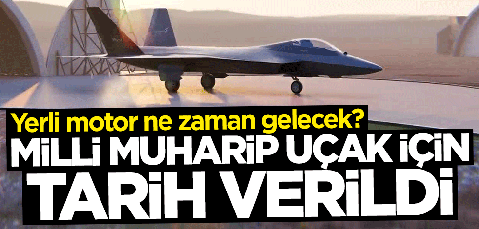 Temel Kotil'den heyecanlandıran "Milli Muharip Uçak" açıklaması! Tarih verildi
