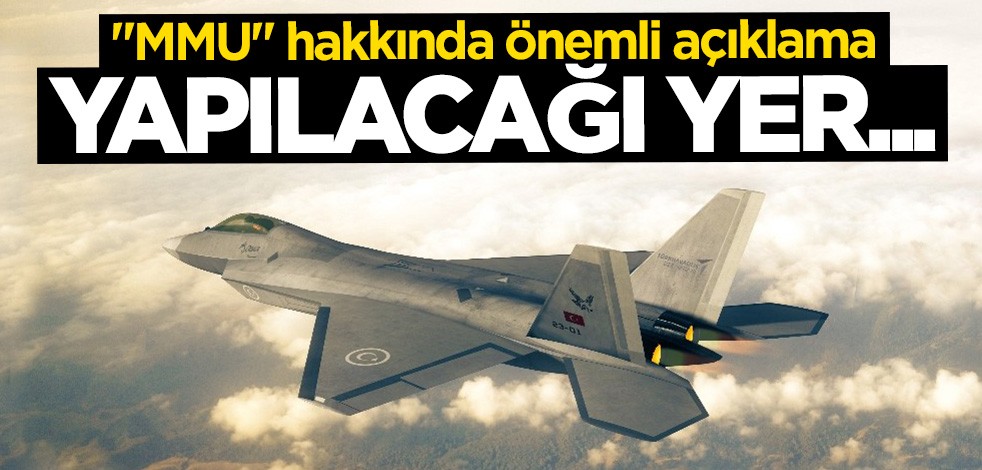 Temel Kotil'den Milli Muharip Uçak açıklaması