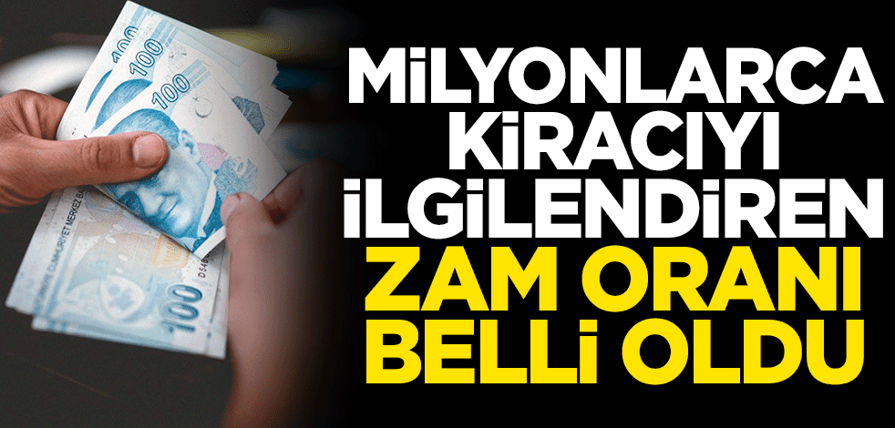 Temmuz ayı enflasyon verileri açıklandı kira zam oranı belli oldu!