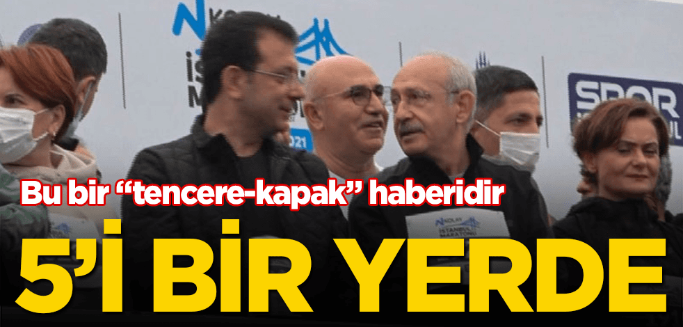 Tencereler kapaklarını buldu