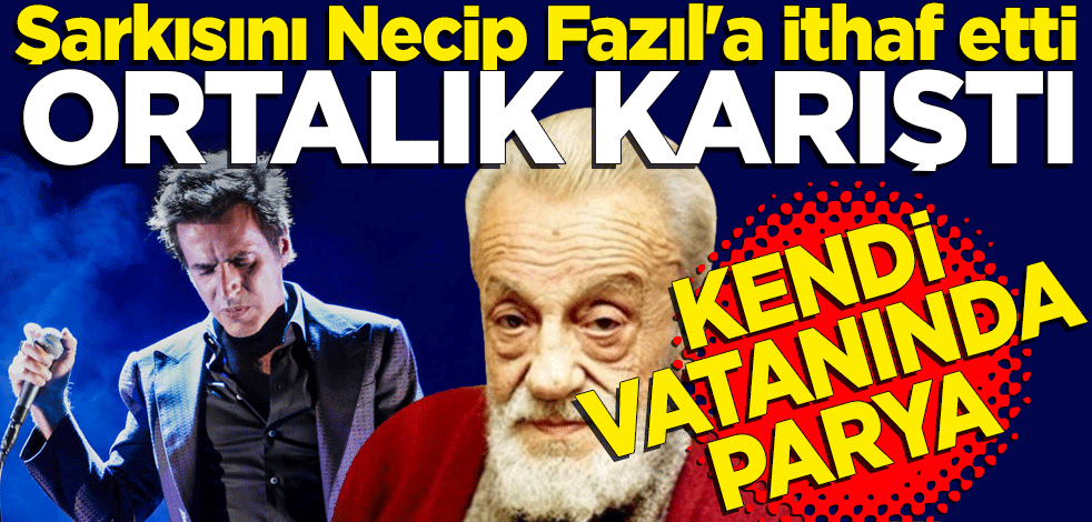 Teoman paylaştı ortalık karıştı! Şarkısını Necip Fazıl'a ithaf etti