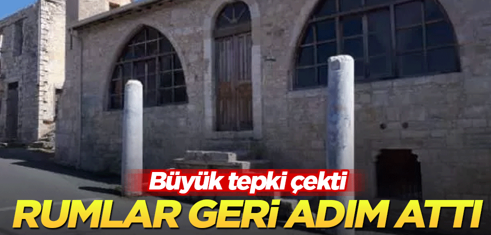 Tepki gelince Rumlar çirkinliğe son verdi