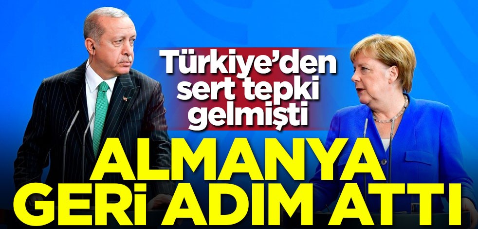 Tepkiler sonrası Almanya'dan Türkiye geri adımı