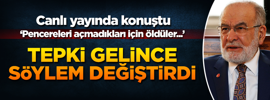 Tepkiler sonrası Karamollaoğlu söylem değiştirdi